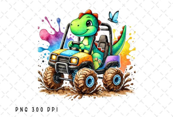 Download Dinosaur off Road Dino Vehicle Kids PNG - Vehicle Collection
