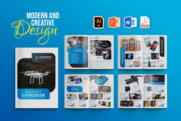 Download Modern Multipurpose Catalogue Template - Catalogue Collection