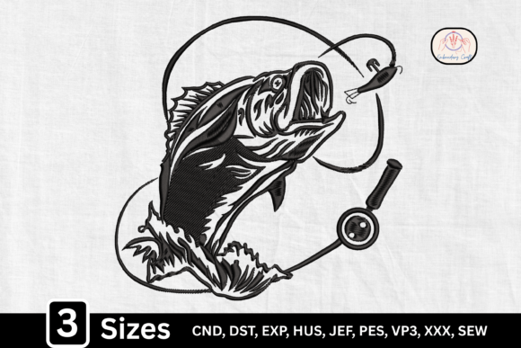 Download Big Mouth Bass Fishing Hook Reel - Bass Collection