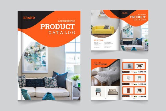 Download Modern A4 Product Catalogue Layout - Catalogue Collection