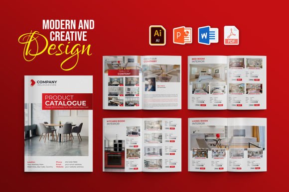 Download Modern Multipurpose Catalogue Template - Catalogue Collection