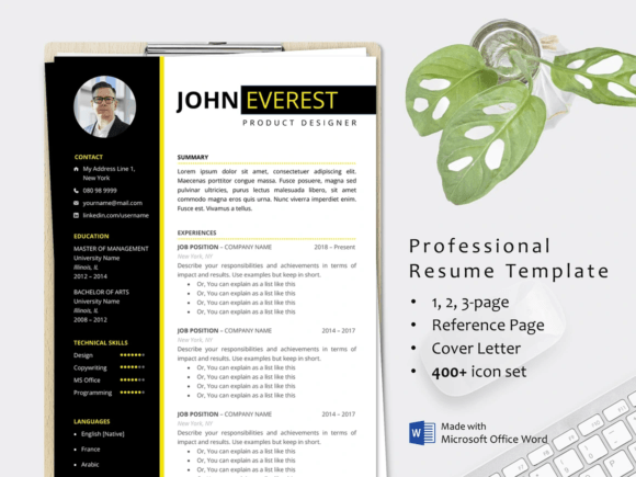 Download CV Resume Template Word for Job - Job Collection